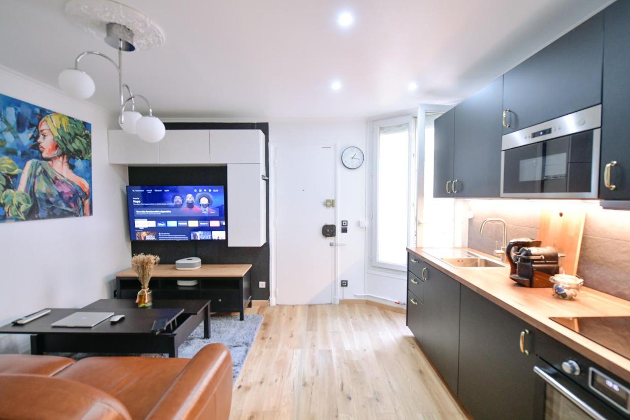 Paris La Villette - Charming Apartment 2 Rooms Dış mekan fotoğraf