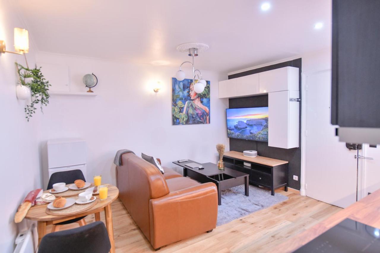 Paris La Villette - Charming Apartment 2 Rooms Dış mekan fotoğraf
