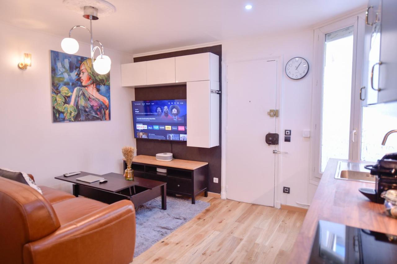Paris La Villette - Charming Apartment 2 Rooms Dış mekan fotoğraf